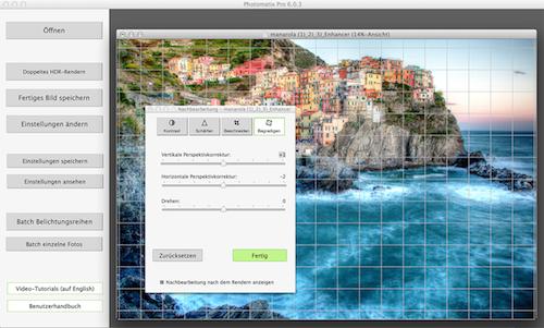 Screenshot Straightening Tool Photomatix Pro 6